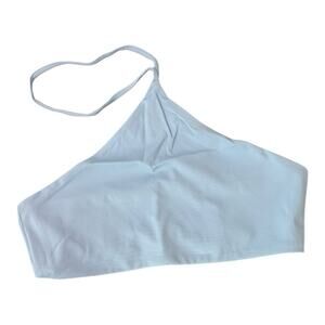 FP x Toast Swim‎ Signature Apex Bikini Top in Sky Blue Medium NWT